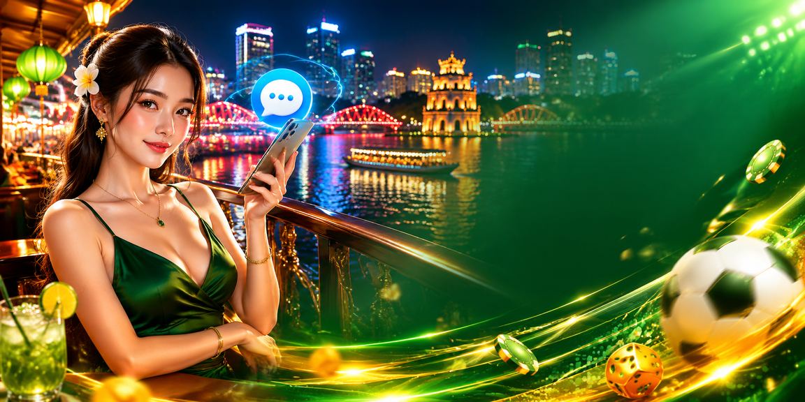 Người chơi slot game tại chợ đêm Hà Nội trên điện thoại